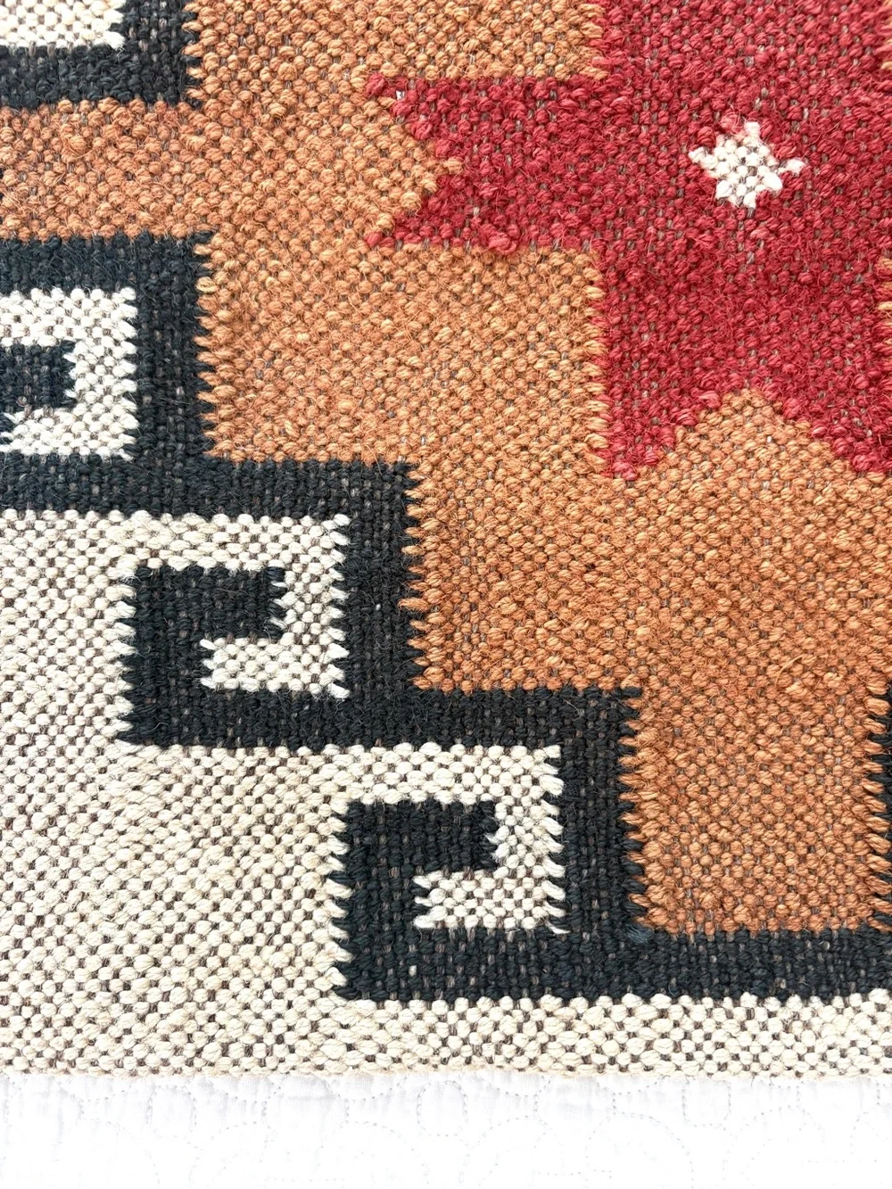 Handwoven Southwestern Star Cushion Covers - set of 2